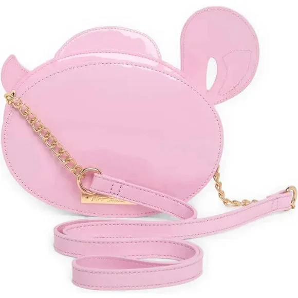 Betsey Johnson Kitsch Betsey Flamingo Floaty Small Crossbody Bag Pink New Sealed - Picture 5 of 13